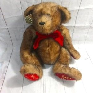 Michigan Holidays Greetings Dan Dee 100th Anniversary stuffed plush Teddy bear
